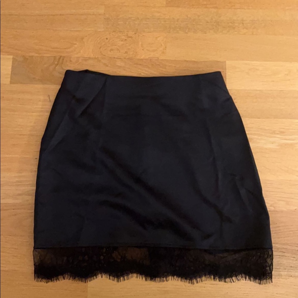 Topshop black mini skirt XS/S